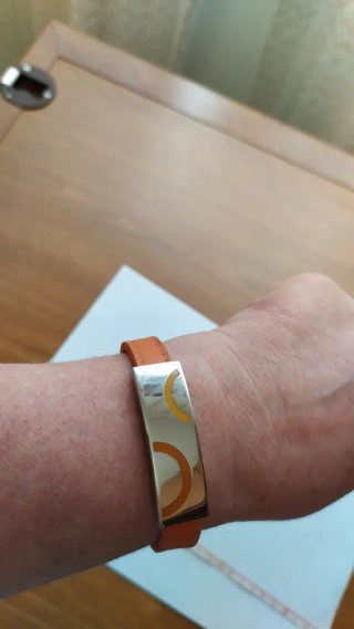 Pulsera Viceroy Naranja y Plata