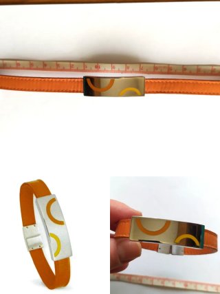 Pulsera Viceroy Naranja y Plata