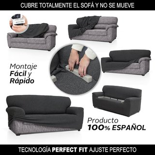 Funda sofá ajustable super elástica beige