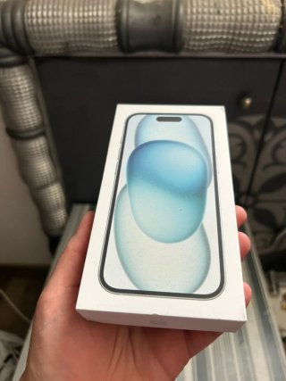 Caja para iPhone 15 Blue 128 Gb