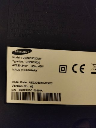 Samsung TV Full HD 22 Smart TV
