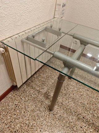 Mesa de Comedor de cristal