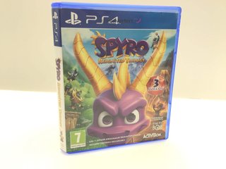 spyro reignited trilogy ps4