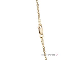 cadena oro 18k 25cm