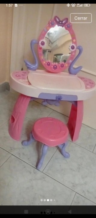 Tocador Princesa Disney Niñas Nuevo