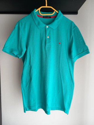 Polo Purificación García Turquesa Talla L