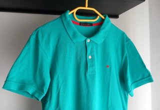 Polo Purificación García Turquesa Talla L