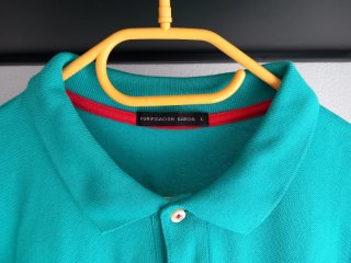 Polo Purificación García Turquesa Talla L