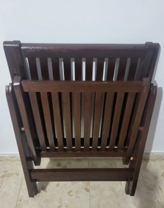 Hamaca de madera regulable