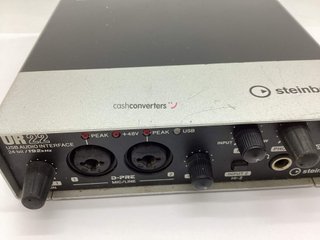 tarjeta sonido steinberg ur22 usb