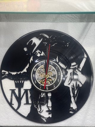 Reloj Vinilo Michael Jackson MJ