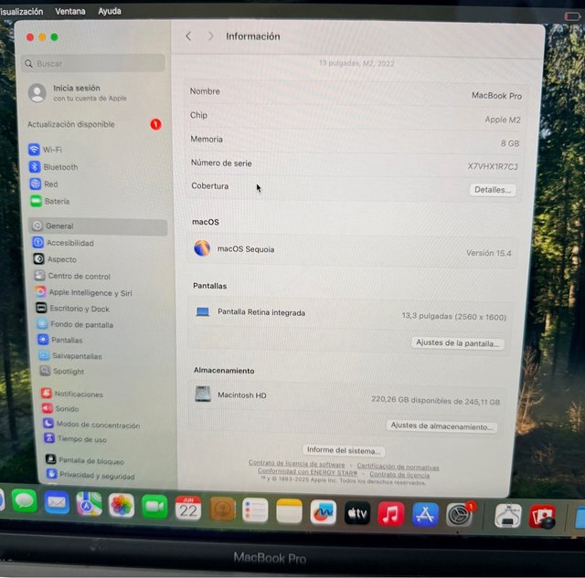 MacBook Pro M2 Gris Espacial