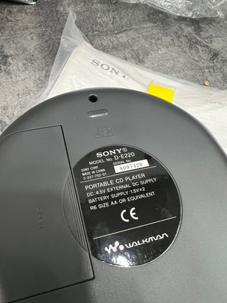 Sony Walkman D-E220 Original Completo Caja Discman