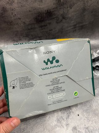 Sony Walkman D-E220 Original Completo Caja Discman