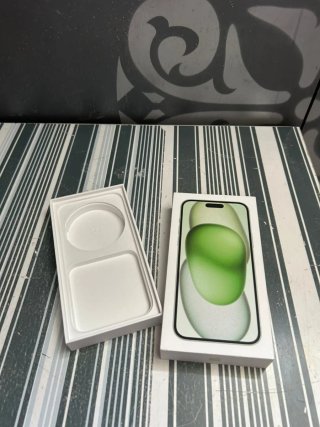 Caja para iPhone 15 Plus Green 128 Gb