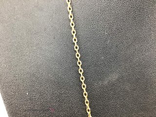 cadena oro 18k 34cm