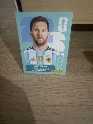 Cromo Lionel Messi Mundial 2026 FIFA