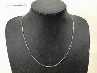 cadena oro 18k 25cm