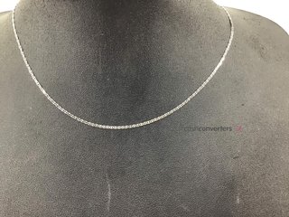 cadena oro 18k 25cm