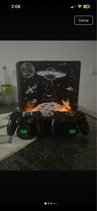 PS4 Slim 1TB con cuffie