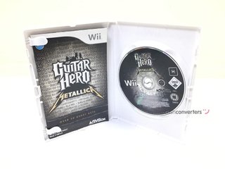 guitar hero metallica wii