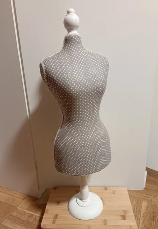 Mini busto para diseño y patronaje moda