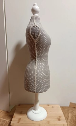 Mini busto para diseño y patronaje moda
