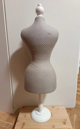 Mini busto para diseño y patronaje moda