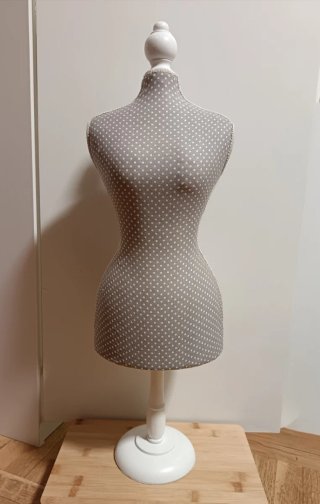 Mini busto para diseño y patronaje moda