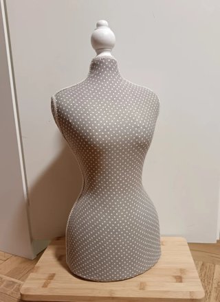 Mini busto para diseño y patronaje moda
