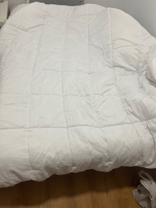 Edredón Microfibra Blanco 220x240cm