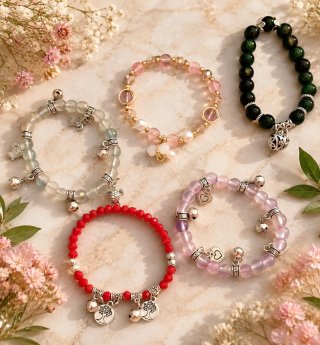 Pulseras hechas a mano