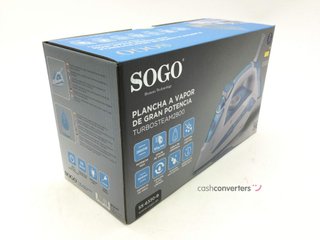 plancha vapor sogo ss-6330