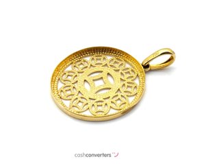 colgante oro 18k