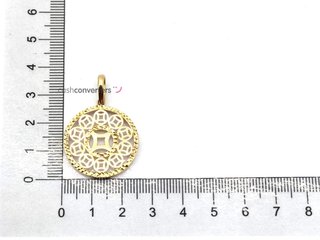colgante oro 18k