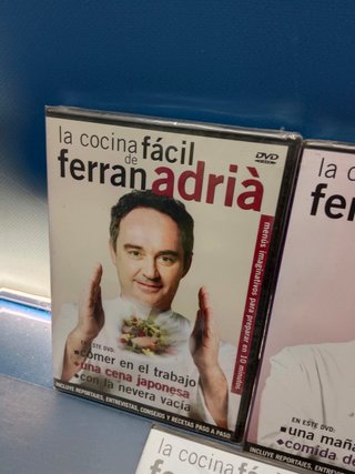 7 dvds, documental, LA COCINA FACIL DE FERRAN ADRIA