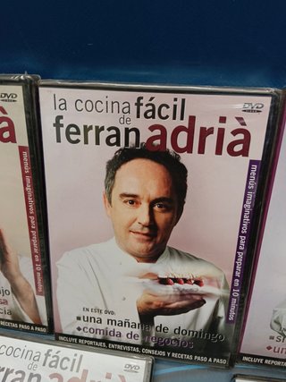 7 dvds, documental, LA COCINA FACIL DE FERRAN ADRIA
