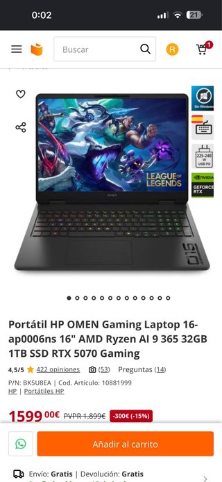 HP Omen 16