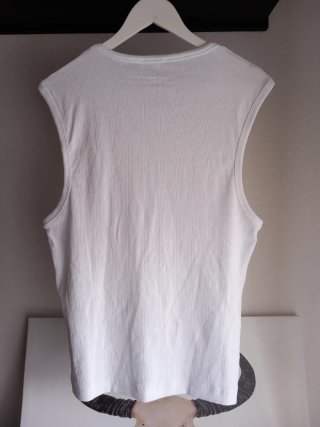 Top Tank de Canalé Zara Blanco Puro T- L