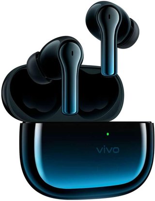 vivo auriculares inalámbricos azul estrellado