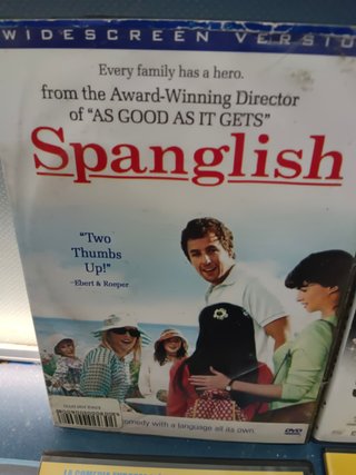 Lote 7 DVDs Comedias (Amigos, Spanglish, etc.)