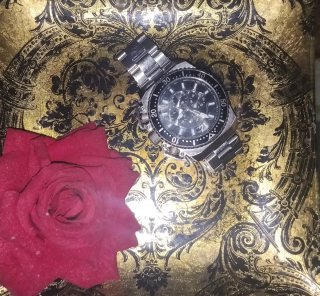 Reloj Invicta Hombre Negro y Plateado