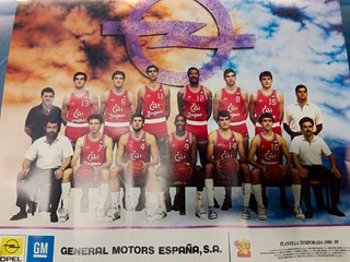 Cartel Baloncesto CAI Zaragoza 50x40 cm