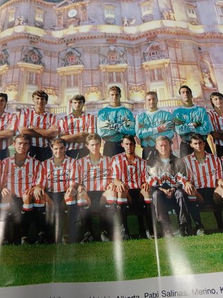 Póster Athletic Club 1990-1991