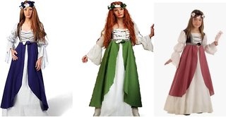 Vestido Medieval Mujer. Vestido Clarisa. Calidad-