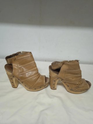 Botines Beige/Marrón Mujer de verano