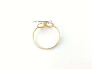anillo oro 18k con circonita t. 22 (19,74 mm)