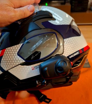 Casco LS2 Valiant II + Intercom Sena SMH5