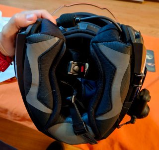 Casco LS2 Valiant II + Intercom Sena SMH5