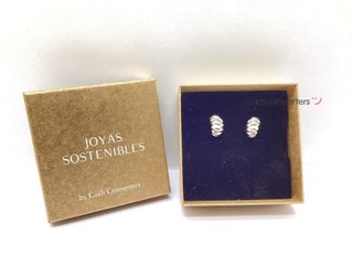 pendientes plata 925mm